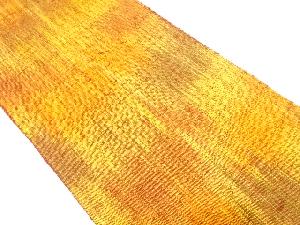 手織り真綿紬 暈し 名古屋帯